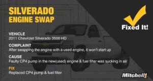 SureTrack Real Fix: Silverado Engine Swap