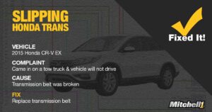 SureTrack Real Fix: Slipping Honda Trans