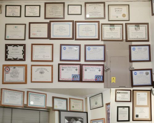 Auto Tech Certifications