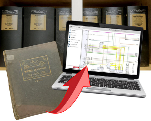 Mitchell 1 Wiring Diagrams