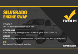 SureTrack Real Fix: Silverado Engine Swap