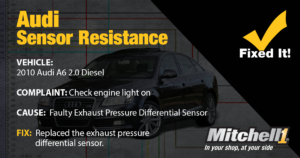 SureTrack Real Fix Audi Sensor Resistance