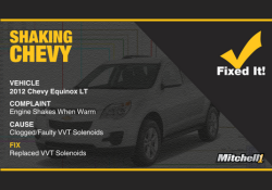 SureTrack Real Fix: Shaking Chevy