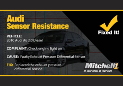 SureTrack Real Fix Audi Sensor Resistance